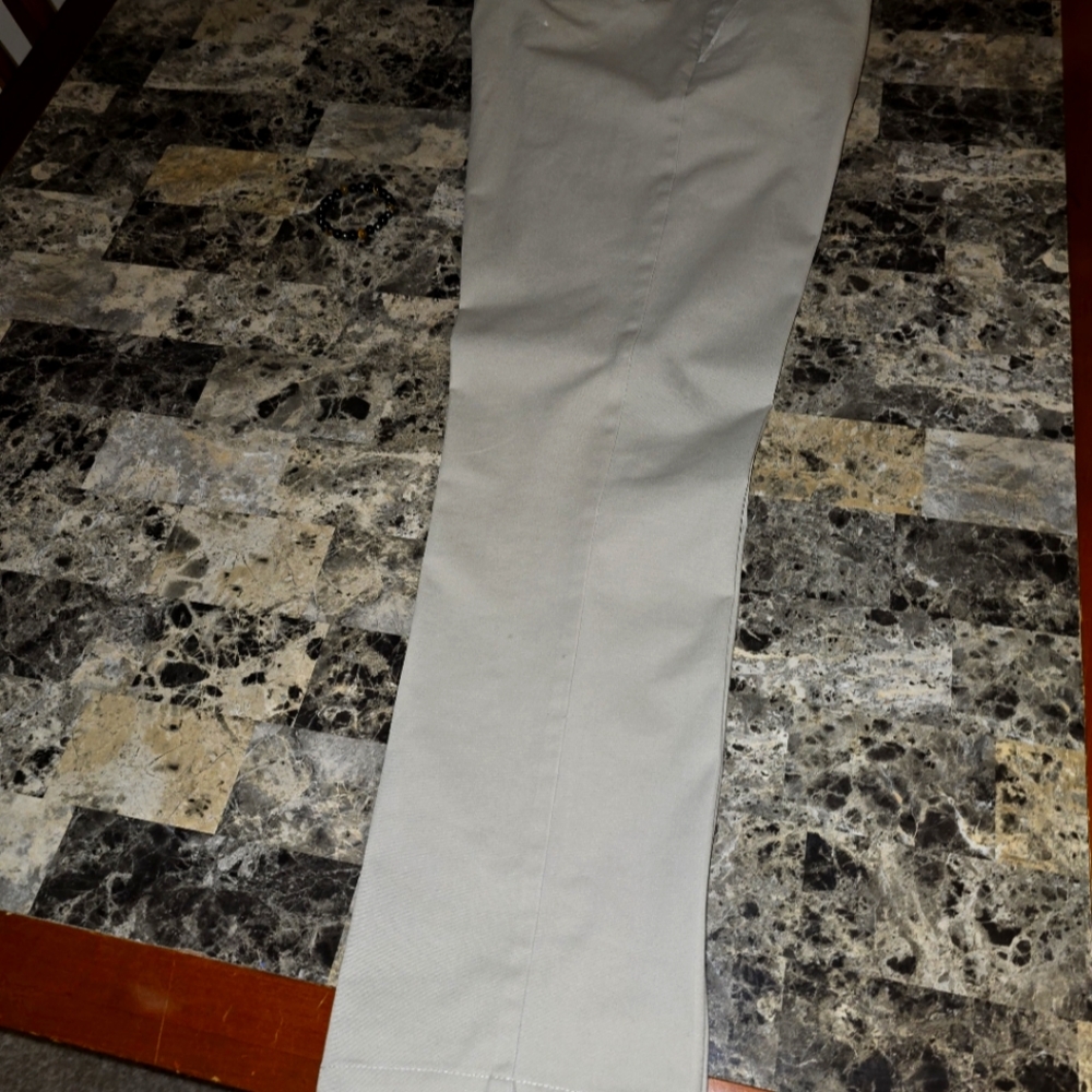 Docker's men's khaki trousers